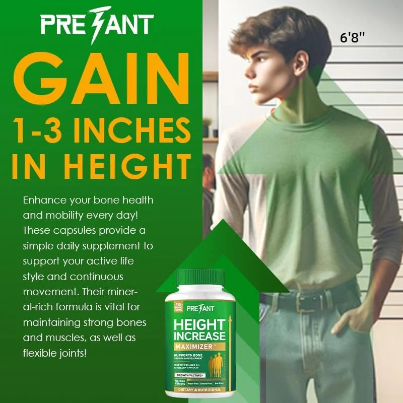 PRETANT™ PRO⭐⭐⭐⭐⭐Cápsulas de crecimiento para aumentar centímetros